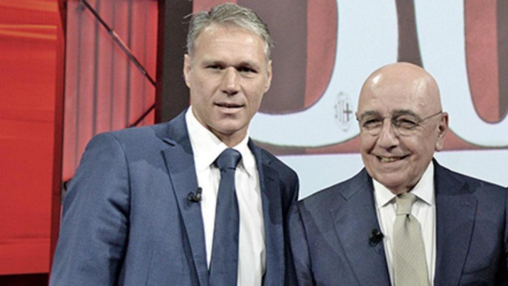 Van Basten y Galliani. Foto acmilan.com