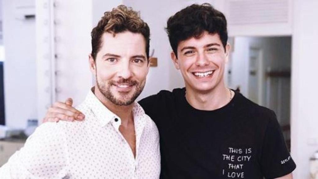 David Bisbal y Alfred.