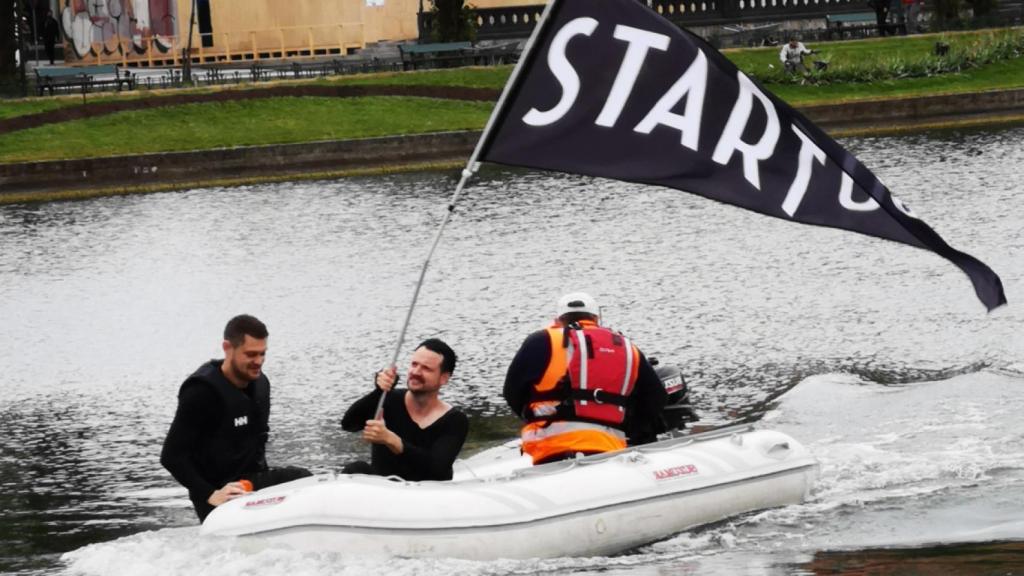 Momento de la inauguración de Startup Extreme, evento que congregó a 120 startups y 80 inversores en Bergen.