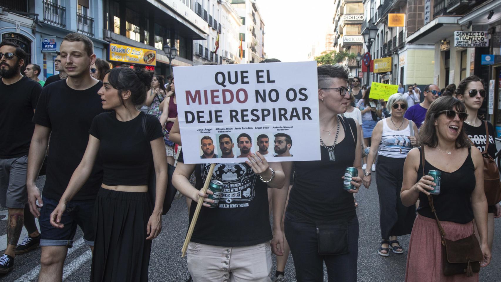 Indignación en las calles contra 'La Manada'