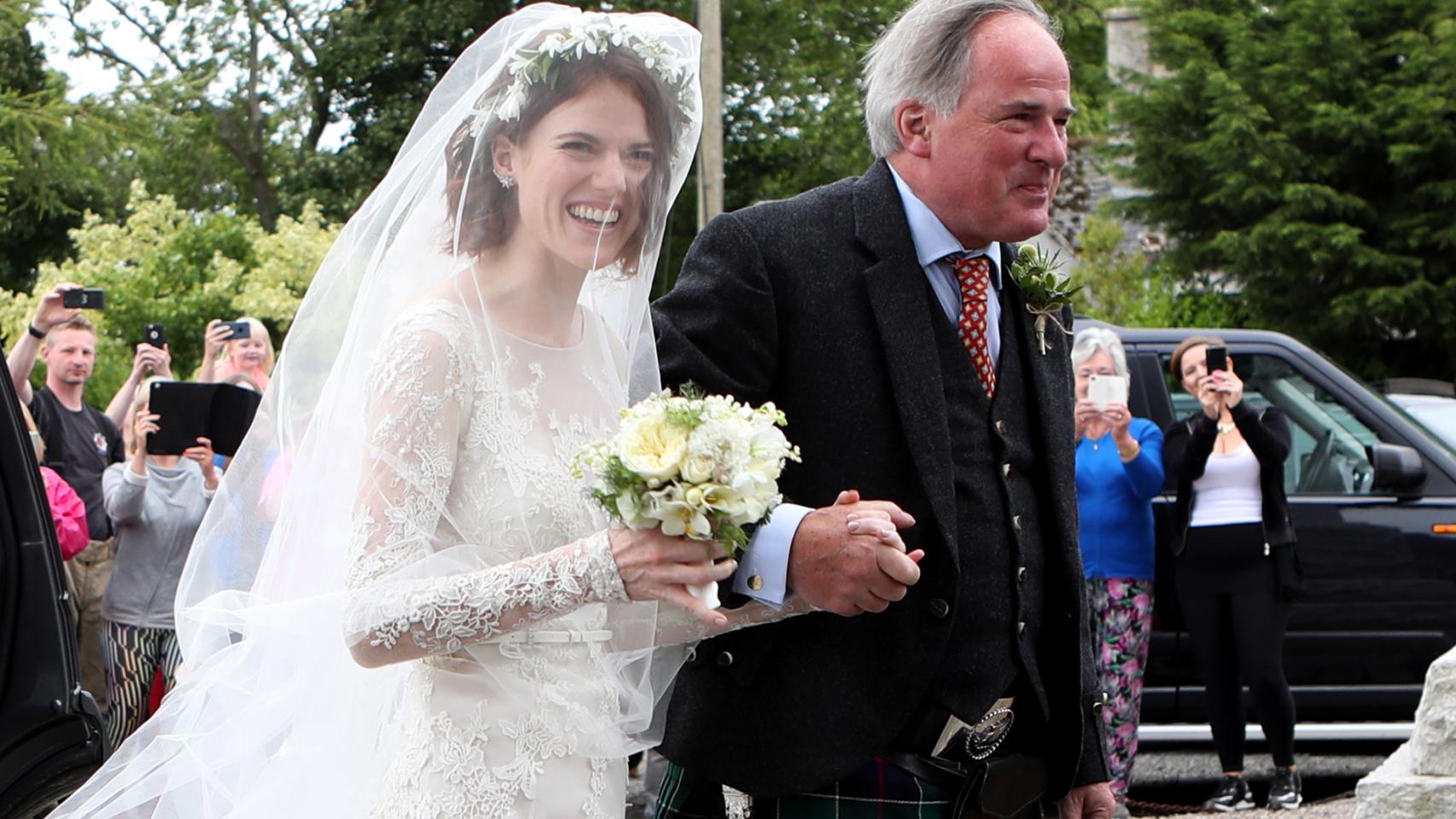 La boda de Kit Harington y Rose Leslie, en imágenes