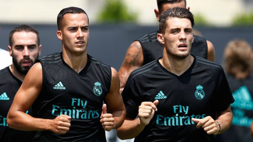 Lucas y Kovacic entrenan en UCLA