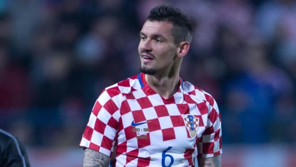 Lovren durante un partido de Croacia. Foto: Twitter (@HNS_CFF).