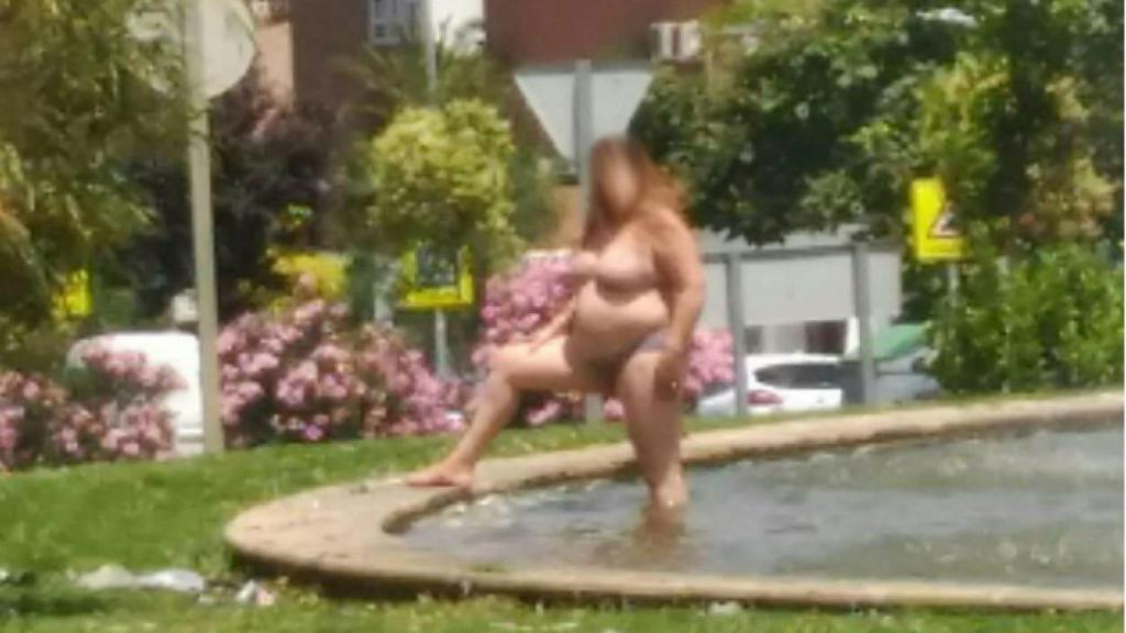 Imagen de la bañista