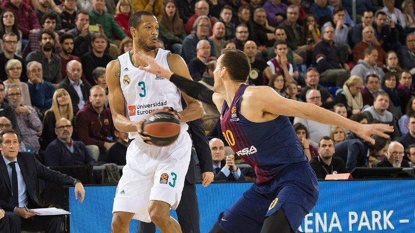 Randolph, en el Palau Blaugrana. Foto Twitter (@ACBCOM)