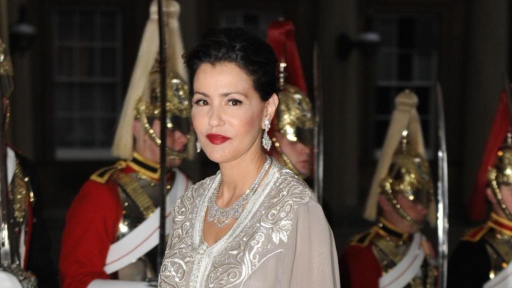 La hermana de Mohamed VI , Lalla Hasna.
