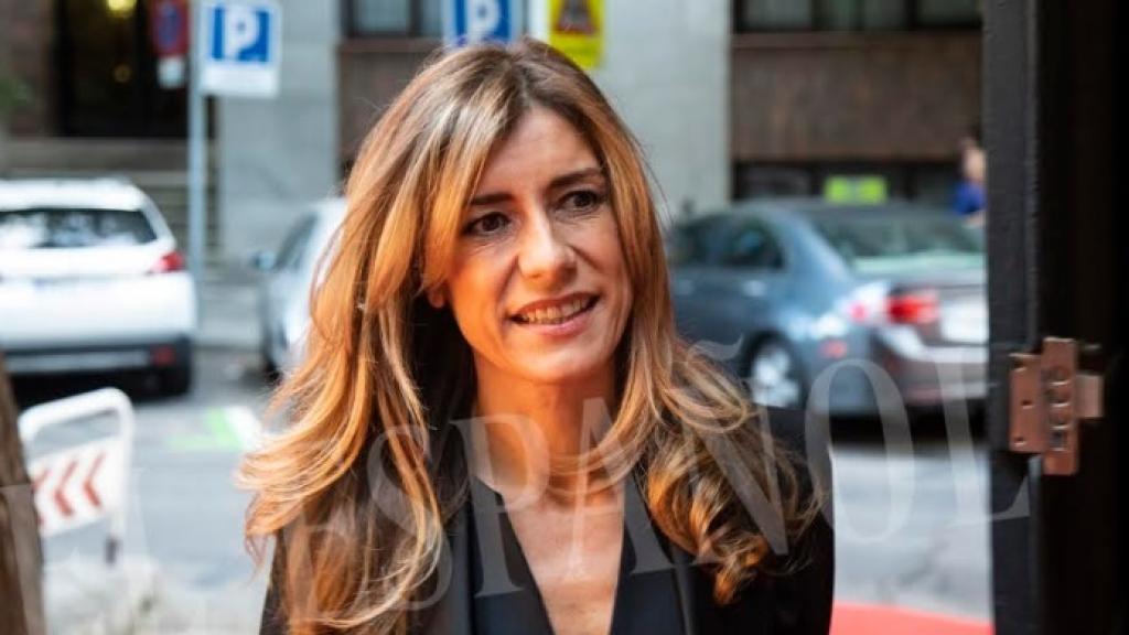 Begoña Gómez en su primer acto como primera dama.