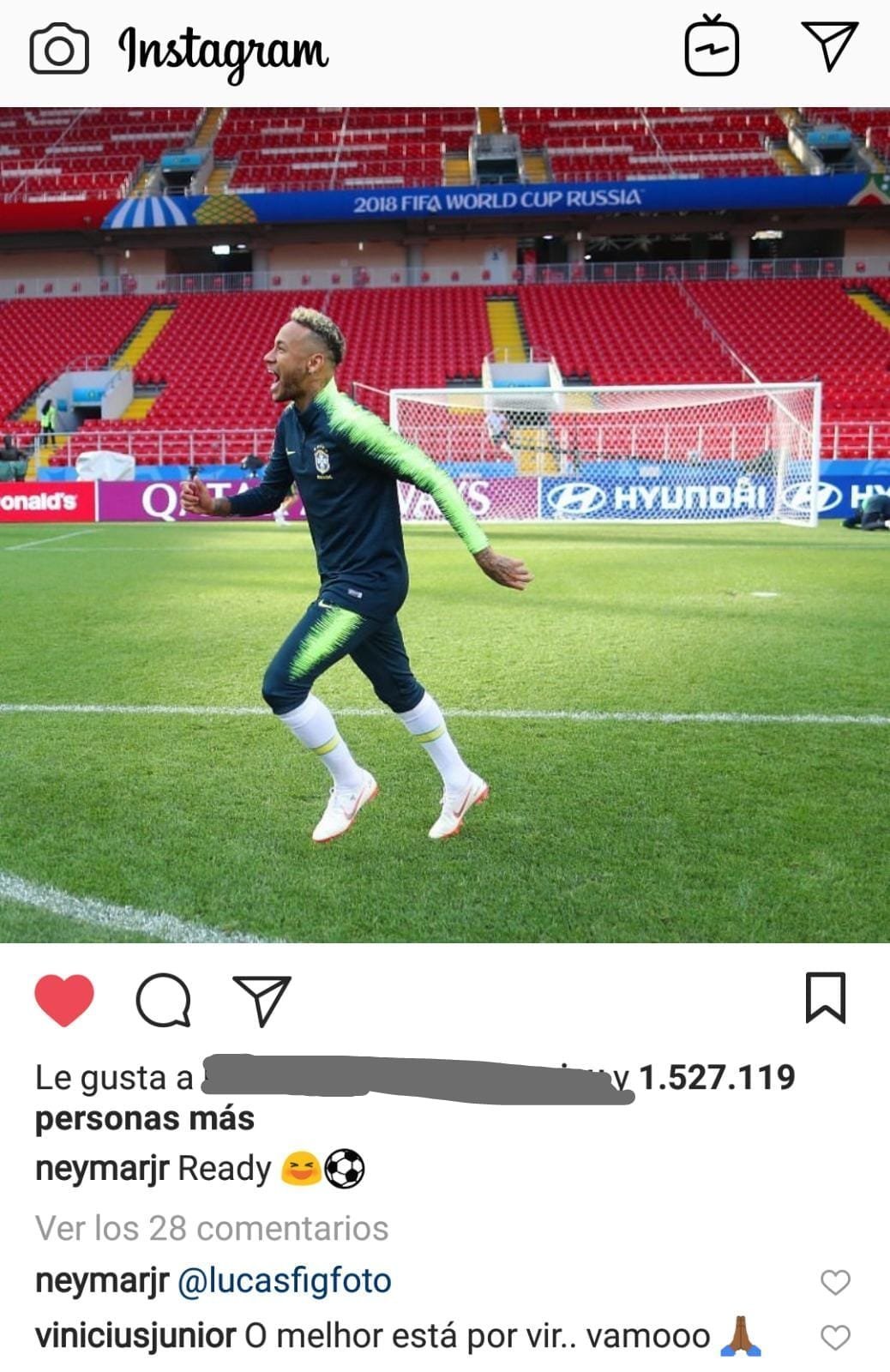 Vinicius a Neymar: Lo mejor está por llegar