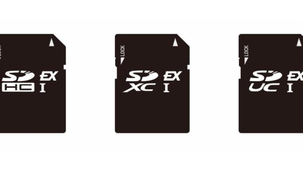 Tarjetas SD Express.