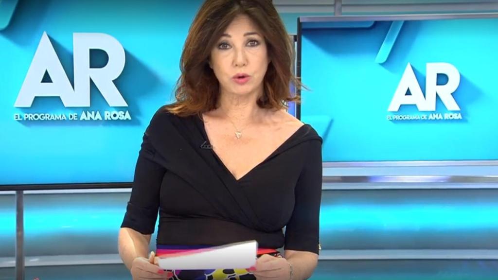 Ana Rosa Quintana, leyendo la carta de la víctima de 'La Manada'.
