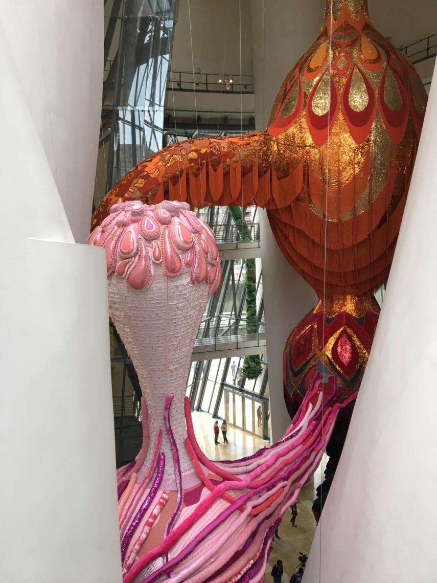 Egeria, la obra que Joana ha hecho para el museo.