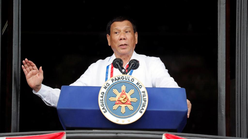 Presidente de Filipinas Rodrigo Duterte