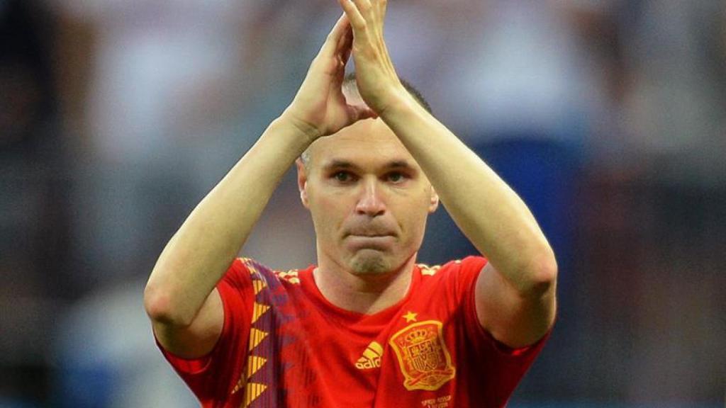 Andrés Iniesta se despide.