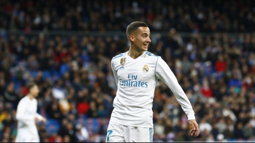 Lucas Vázquez, contra el Girona. Foto: Pedro Rodriguez/El Bernabéu