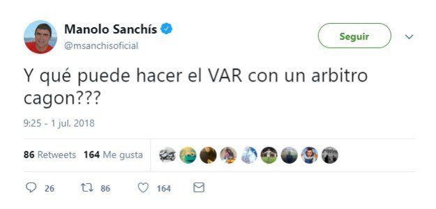 Manolo Sanchís llama cagón a Kluipers