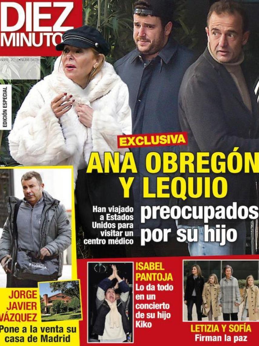 Portada de la revista 'Diez Minutos'.