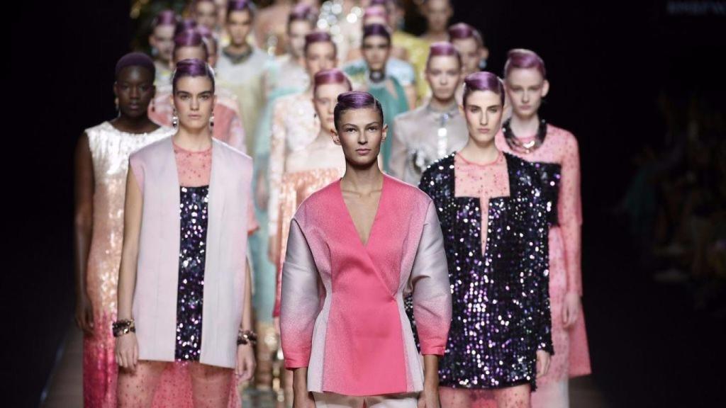 Uno de los desfiles de Juan Duyos.