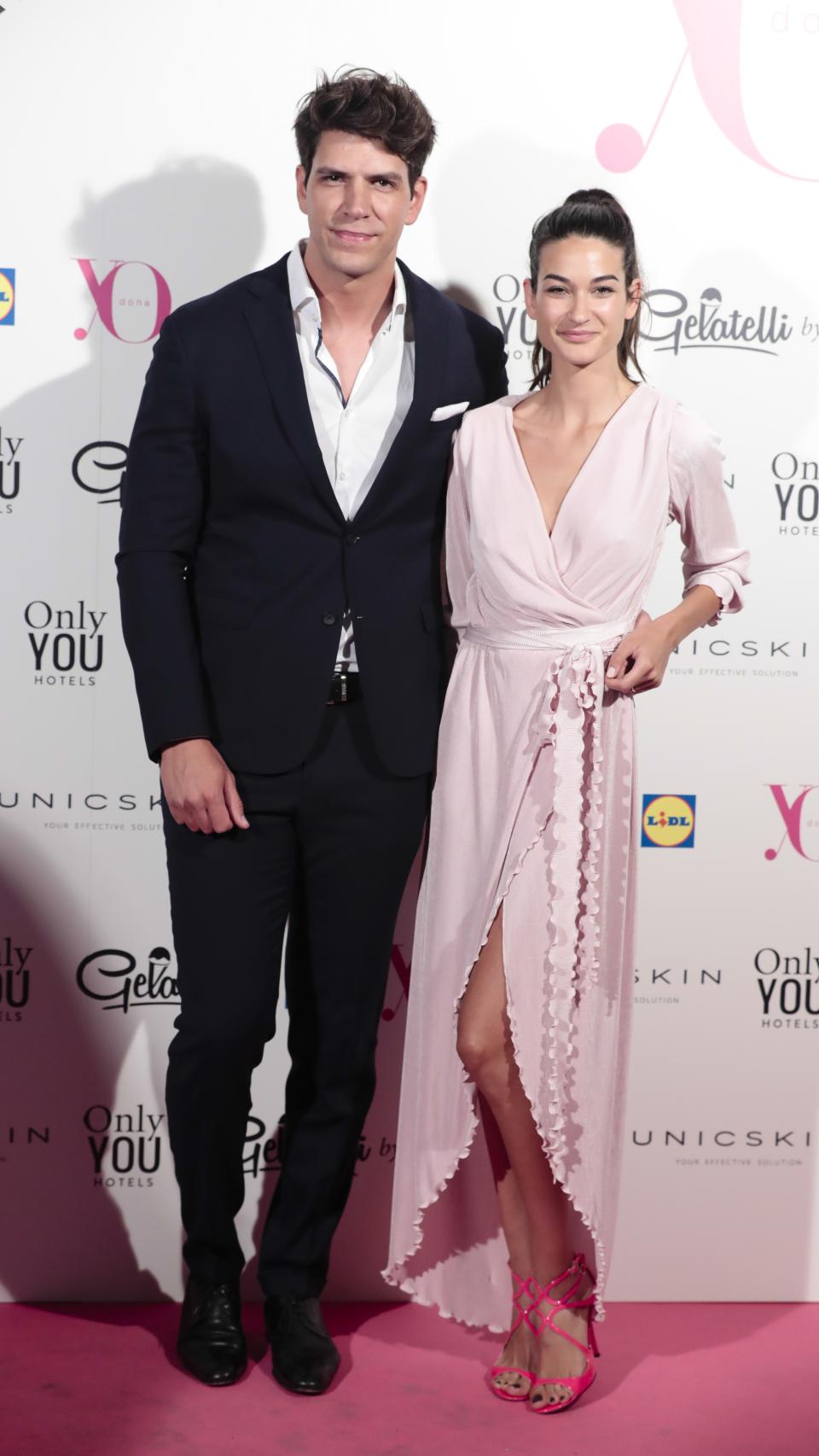 Diego Matamoros y Estela Grande en su último evento público.