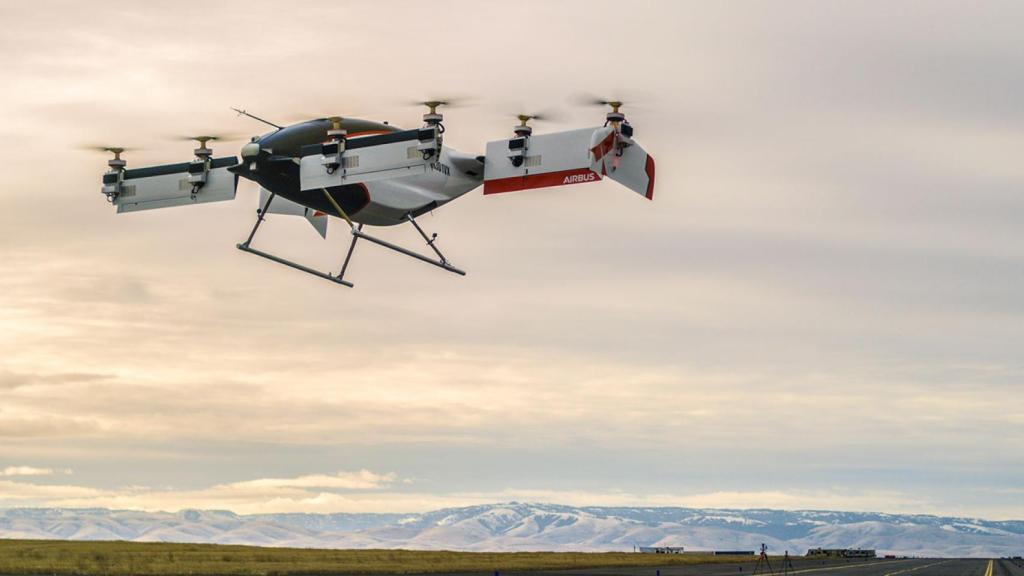 Vahana es el avión eléctrico para vuelos diarios que A3 de Airbus está probando.
