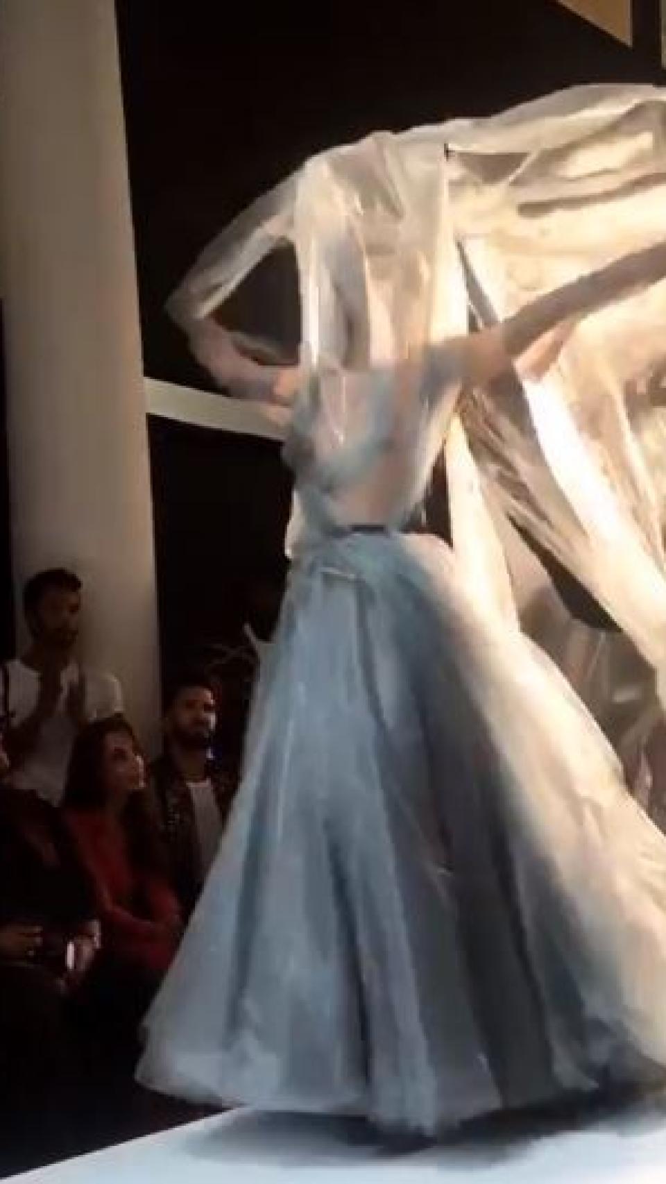 El vestido de novia final.