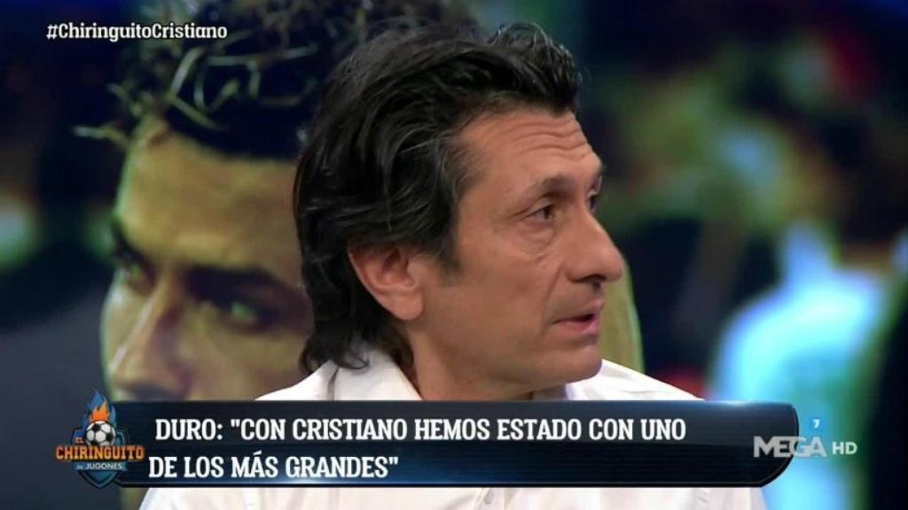 José Félix Díaz en El Chiringuito. Foto: Twitter (@elchiringuitotv)