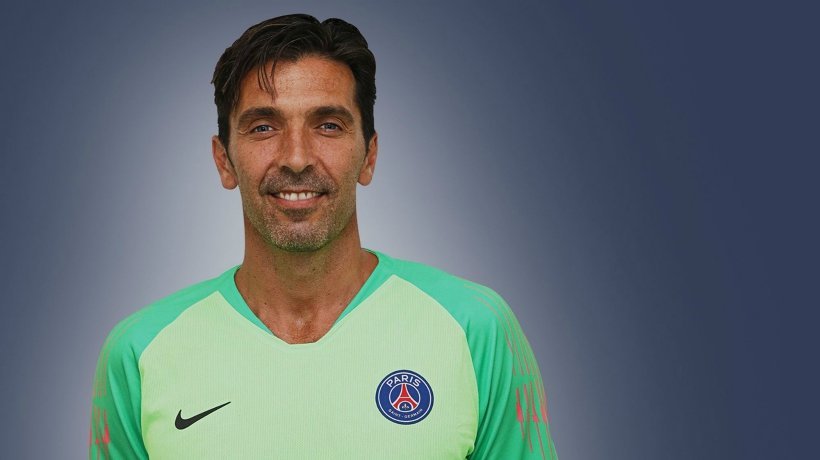 Buffon con el PSG. Foto: PSG.fr
