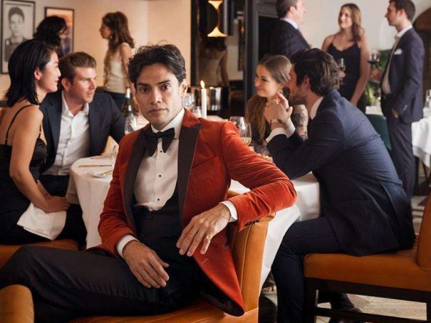 Imagen de Omar Hernández en su restaurante publicada en la edición norteamericana de 'Vanity Fair'