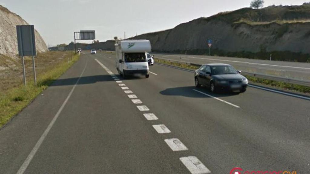 AP-1, lugar en el que se ha producido el accidente