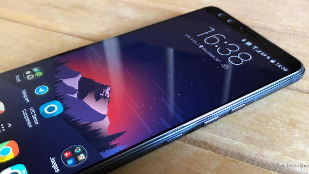 Cómo hacer capturas de pantalla en el HTC U12+