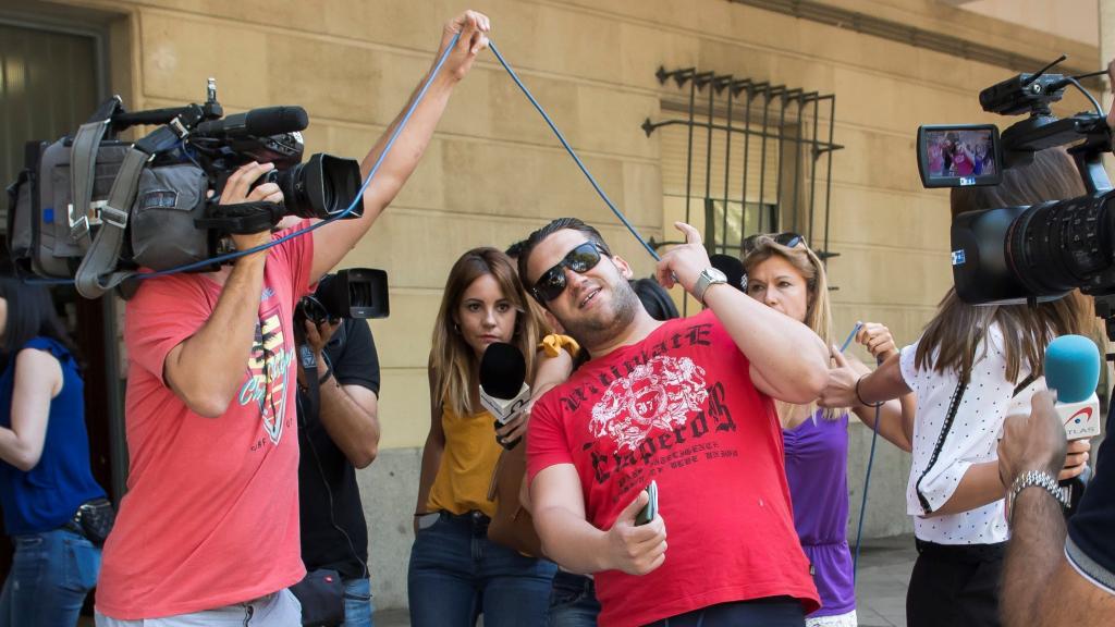 'El Prenda', el pasado viernes, en los juzgados de Sevilla.