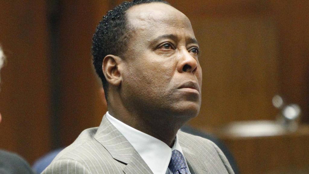 Conrad Murray en los juzgados de Los Ángeles, California.