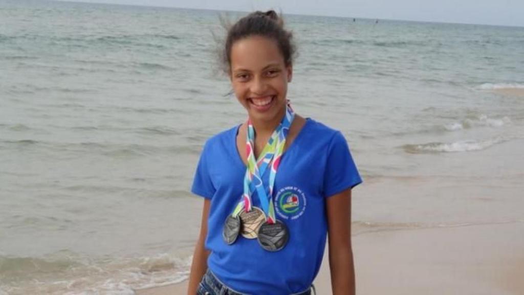 Marine Eraville, en una fotografía distribuida por su madre Sylvie.