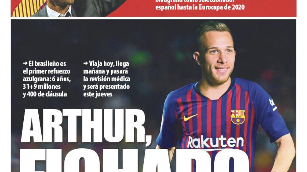 Portada Mundo Deportivo (10/07/18)