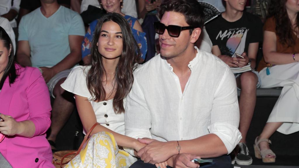 Diego y Estela acudieron al desfile de Custo Barcelona en la MBFWM.