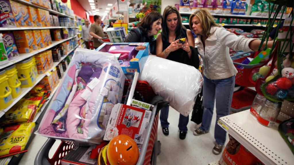 Imagen de archivo de un centro comercial.