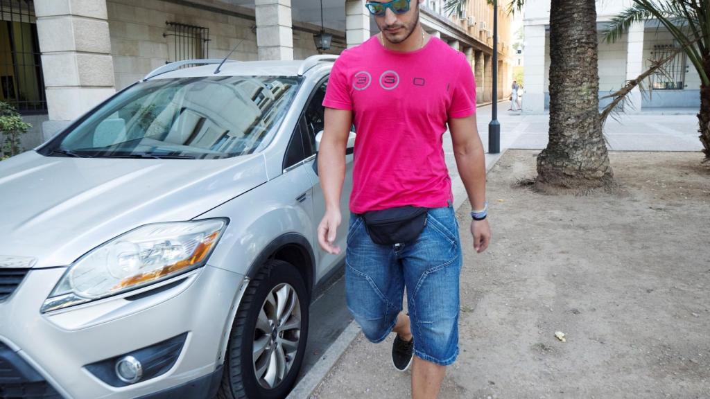 Alfonso Jesús Cabezuelo, en los juzgados de Sevilla.