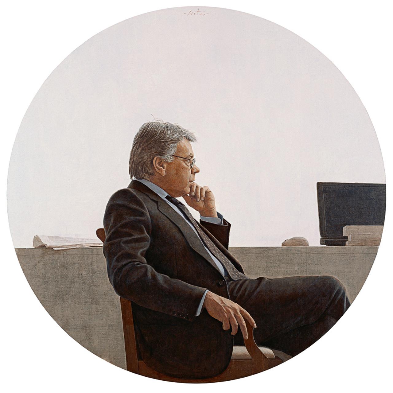 Retrato Felipe González. 1985_2005. Colección particular.