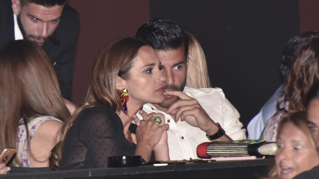 Echevarría y Cortés en el concierto.