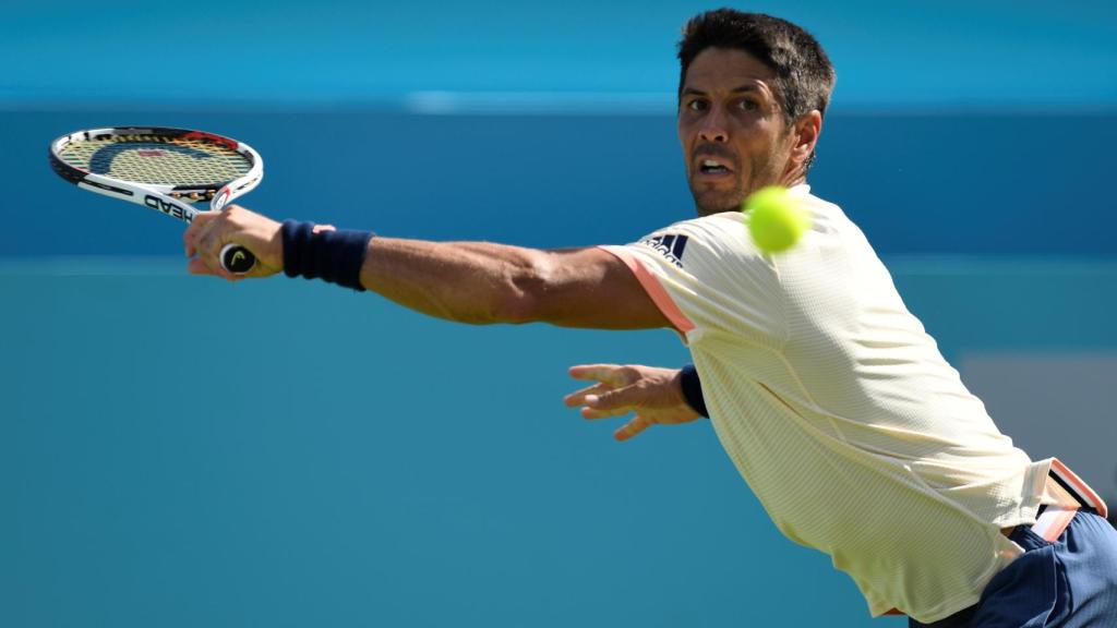 Verdasco, durante un partido