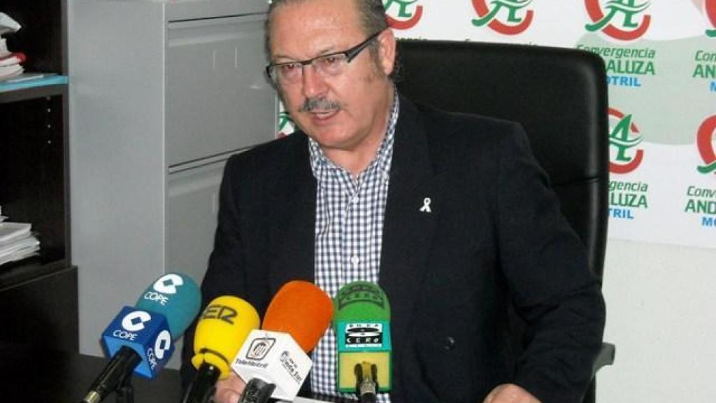 Luis Rubiales padre, con Convergencia andaluz.