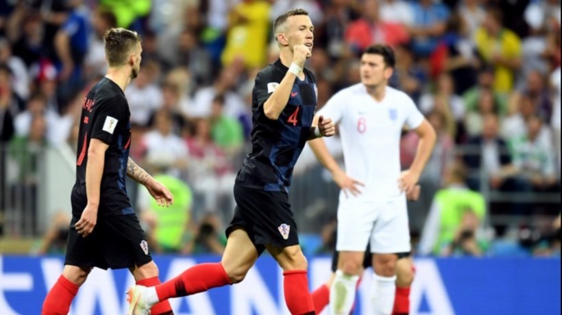 Perisic, goleador ante Inglaterra. Foto: Twitter (@HNS_CFF)