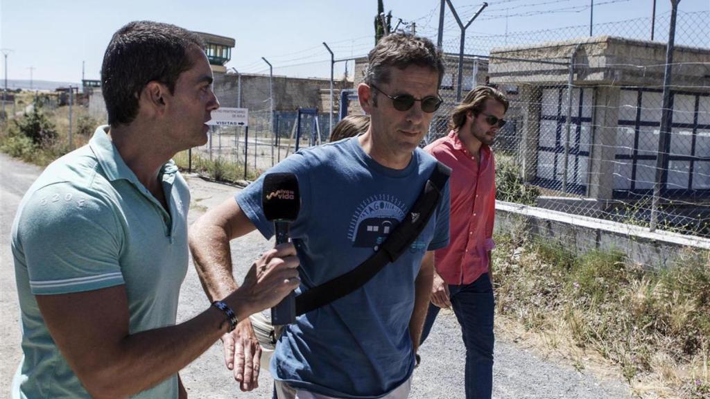 Mikel Urdangarin captado por un reportero de Telecinco.