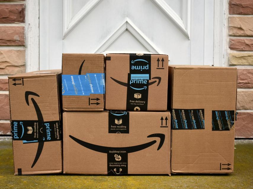 Cajas de Amazon.