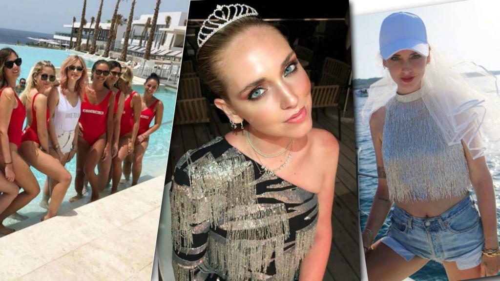 Chiara Ferragni ha estado en Ibiza con su grupo de amigas.