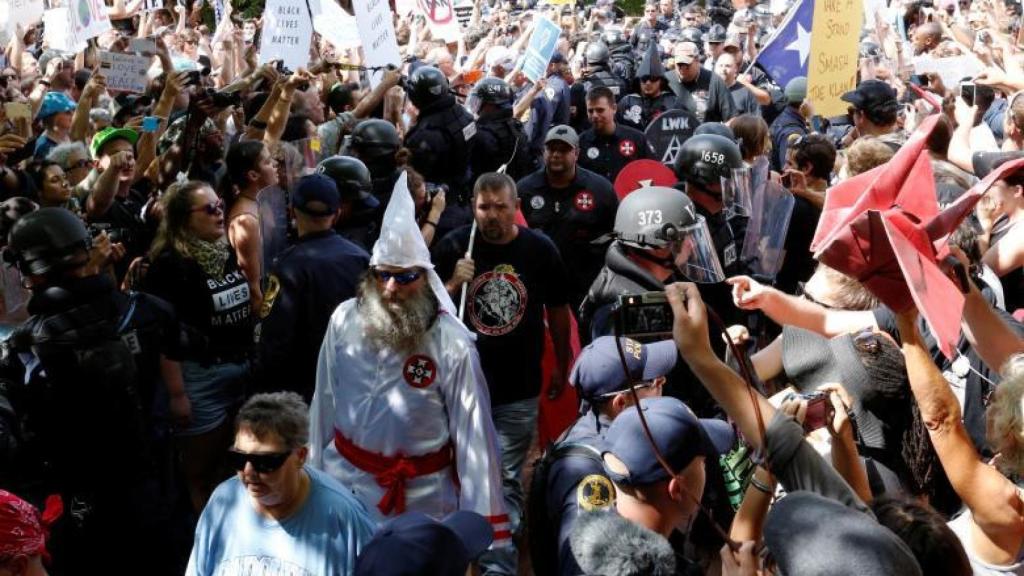 Manifestaciones de la derecha alternativa.