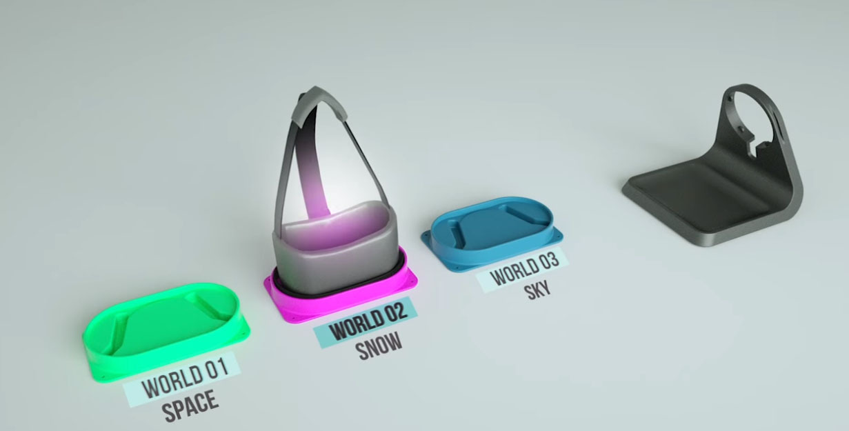 mundos vrslide atraccion acuatica tobogan realidad virtual