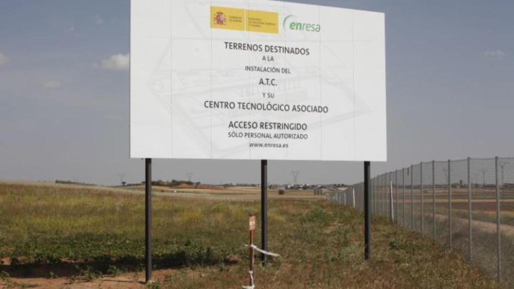 Imagen de los terrenos donde está previsto que se construya el almacén.