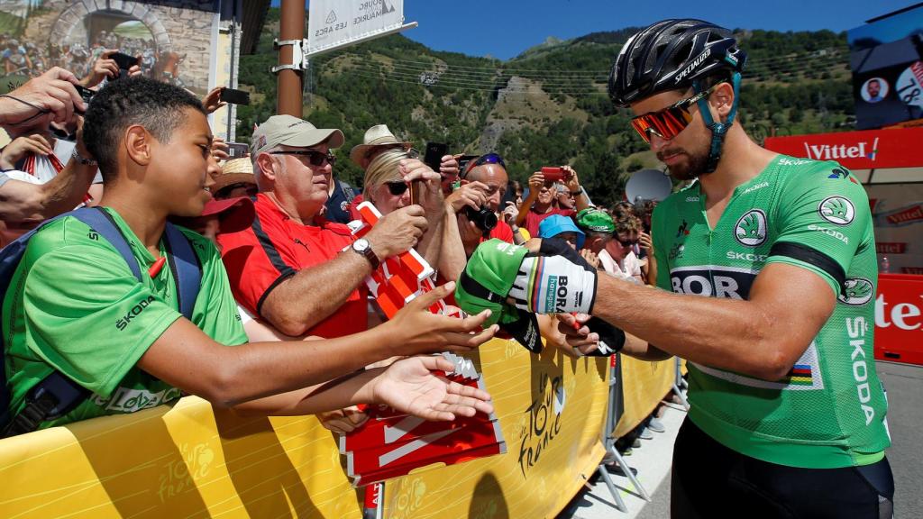 Peter Sagan ha conseguido este año su sexto maillot verde de los puntos.