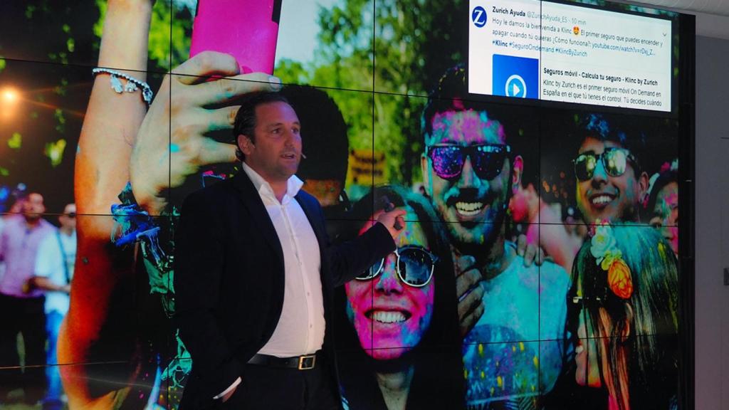 Stefano de Liguoro, director en España de negocio digital de la aseguradora Zúrich.