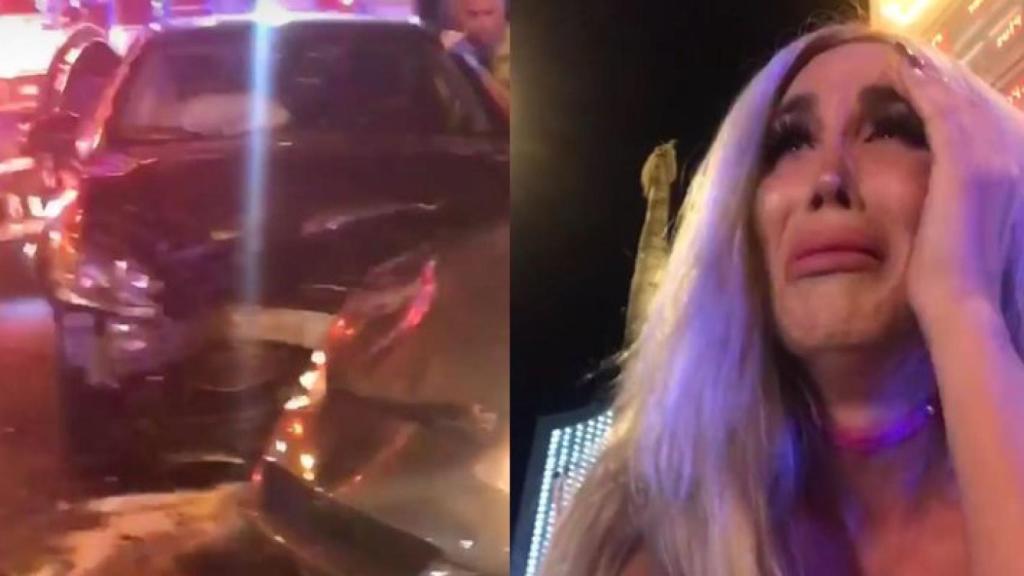 Imágenes del accidente.